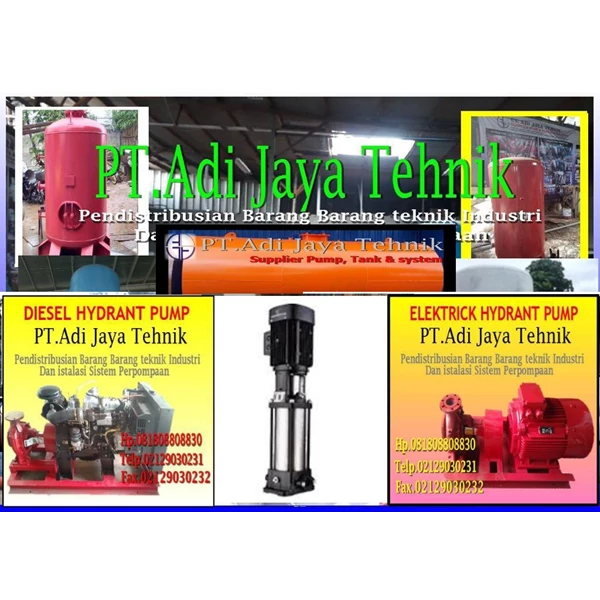 Pompa hydrant diesel - pompa hydrant electrik - jockey pump
