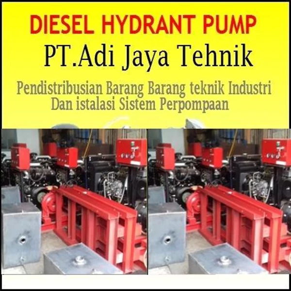 Pompa Hydrant Diesel 500 gpm 750 gpm