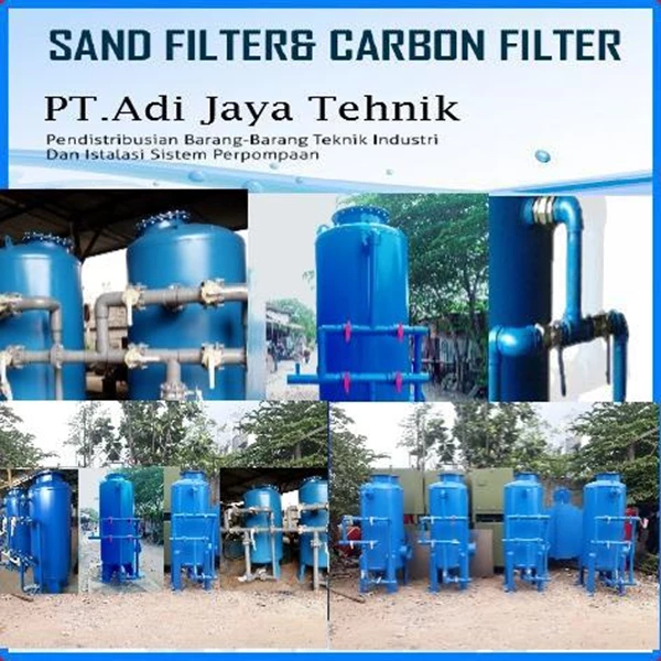 Sand Filter tank - Carbon Filter tank