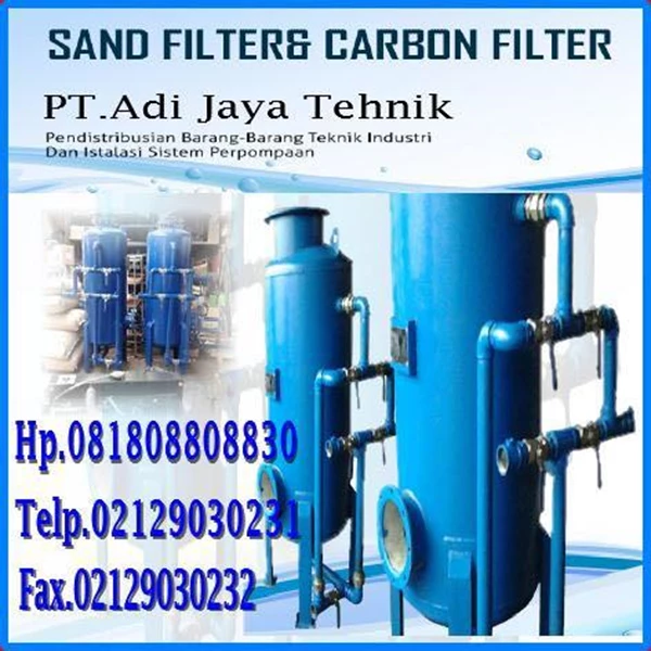 Carbon filter tank