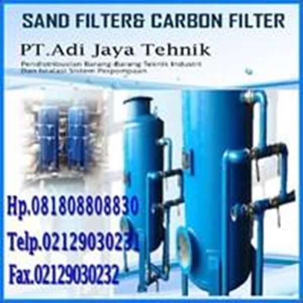 Sand Filter Carbon Filter Tank 100 lpm 200 lpm 300 lpm 400 lpm 500 lpm